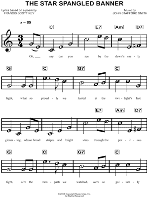 The Star-Spangled Banner