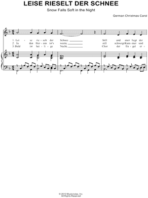Leise Rieselt Der Schnee