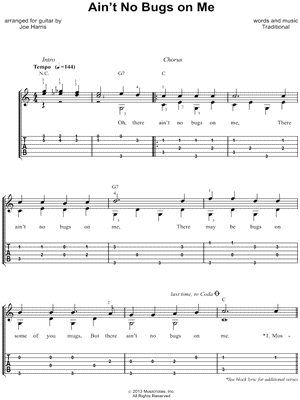 Ain't No Bugs On Me