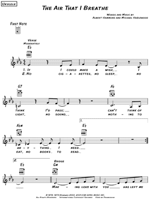 The Air That I Breathe