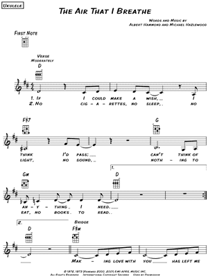 The Air That I Breathe