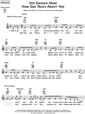 You Should Hear How She Talks About You