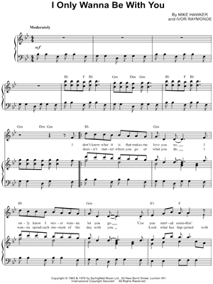 I Only Wanna Be With You