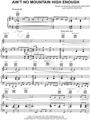 Ain't No Mountain High Enough