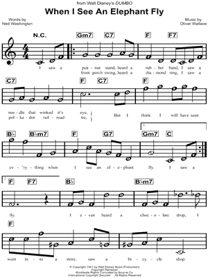 When I See An Elephant Fly