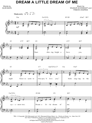 Dream a Little Dream of Me