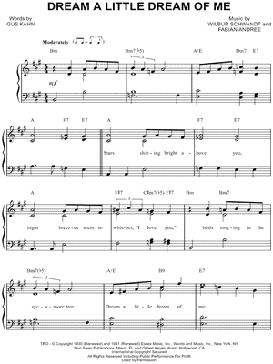 Dream a Little Dream of Me