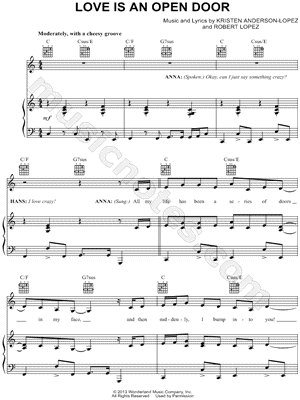 Love Is An Open Door