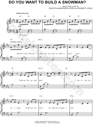 Do You Want To Build a Snowman?