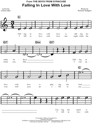 Falling In Love With Love