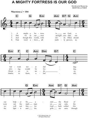 A Mighty Fortress Is Our God