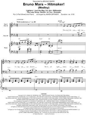 Bruno Mars: Hitmaker! (Medley)