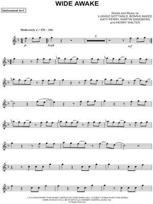 Wide Awake - C Instrument