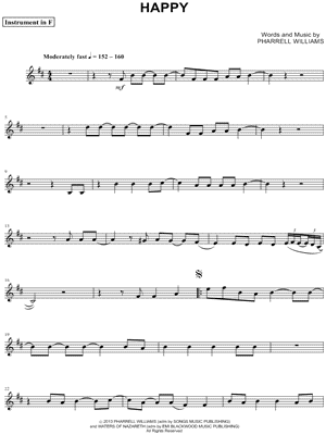 Happy - F Instrument