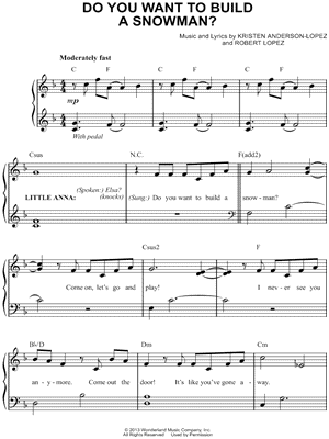 Do You Want To Build a Snowman?