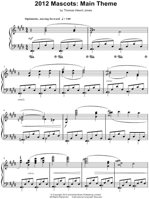 2012 Mascots: Main Theme