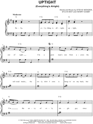 Uptight (Everything's Alright)