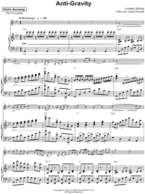 Anti-Gravity - Violin & Piano