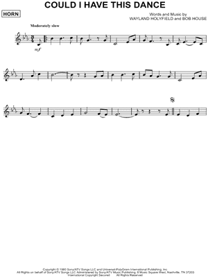 Could I Have This Dance