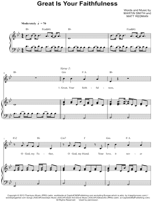 Great Is Your Faithfulness