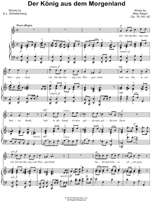 Der Konig aus dem Morgenland