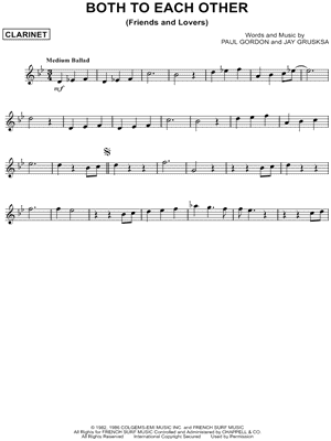 Both To Each Other (Friends and Lovers)