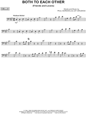 Both To Each Other (Friends and Lovers)