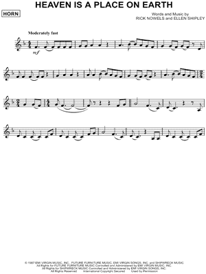 Heaven Is A Place On Earth