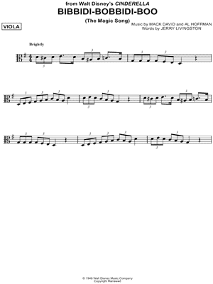 Bibbidi-Bobbidi-Boo (The Magic Song)