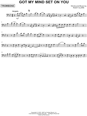 Got My Mind Set On You by George Harrison - Sheet Music