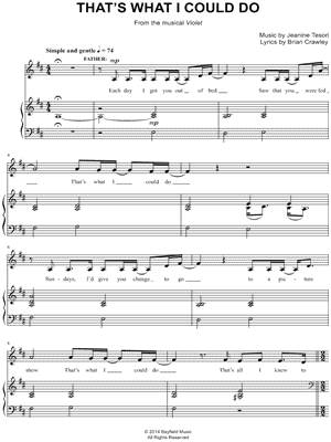 That's What I Could Do