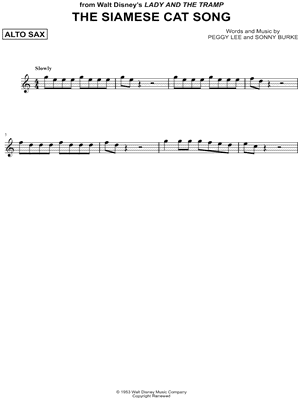 The Siamese Cat Song