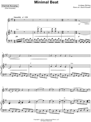 Minimal Beat - Clarinet & Piano