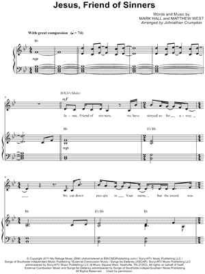 Jesus, Friend of Sinners