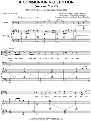 A Communion Reflection (Were You There?)