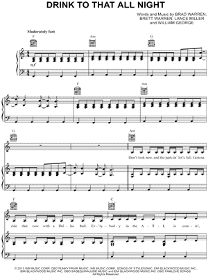 Drink To That All Night