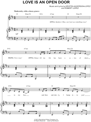 Love is an Open Door