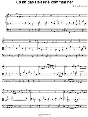 Es ist das Heil uns kommen her