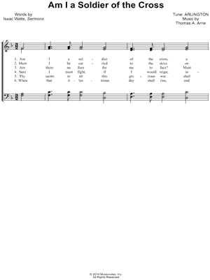 Am I a Soldier of the Cross?