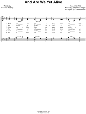 And Are We Yet Alive