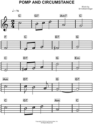 Pomp and Circumstance