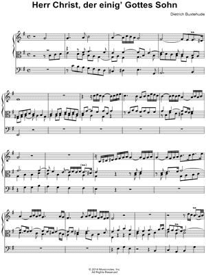 Herr Christ, der einig' Gottes Sohn