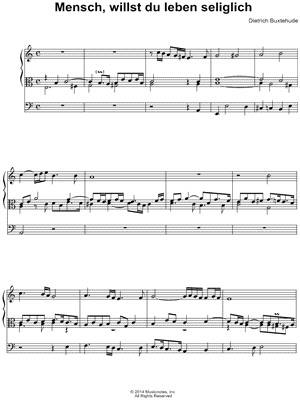 Mensch, willst du leben seliglich