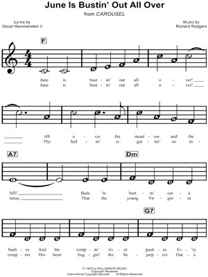 June Is Bustin' Out All Over