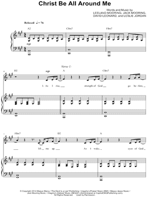 Christ Be All Around Me