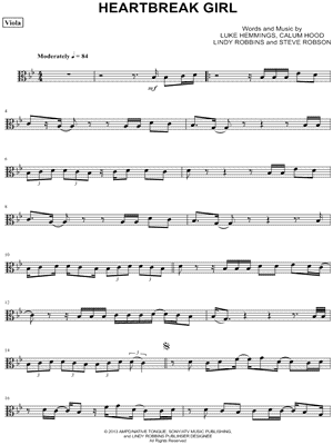 Heartbreak Girl - Viola