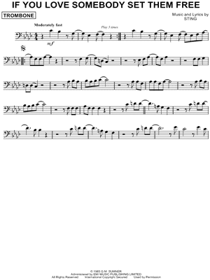 IF YOU LOVE SOMEBODY SET THEM FREE