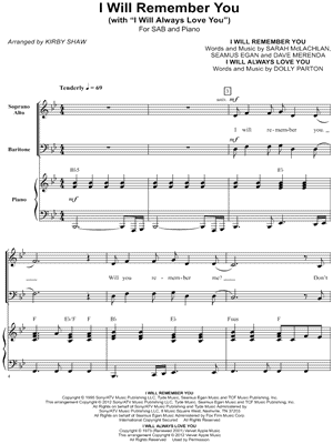 I Will Remember You (with I Will Always Love You)