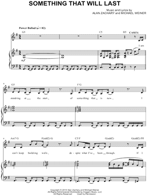 Something That Will Last