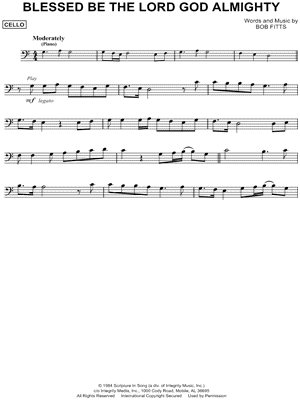 Blessed Be the Lord God Almighty